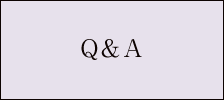 Q&A